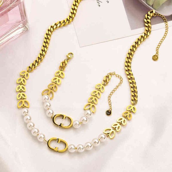 titanium steel letter bracelet necklace stainless steel wheat ear pearl hand string steel seal jewelry set, Golden;silver
titanium steel letter bracelet necklace stainless steel wheat ear pearl hand string steel seal jewelry set, Golden;silver