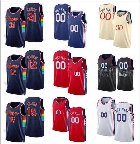 75th custom jersey men women youth joel 21 embiid 12 tobias harris 0 tyrese maxey 18 shake milton basketba, Black;red
75th custom jersey men women youth joel 21 embiid 12 tobias harris 0 tyrese maxey 18 shake milton basketba, Black;red