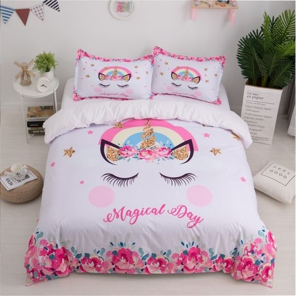fashion 3d digital unicorn printing duvet cover sets 1 quilt cover + 1/2 pillowcases us/eu/au size 220316
fashion 3d digital unicorn printing duvet cover sets 1 quilt cover + 1/2 pillowcases us/eu/au size 220316