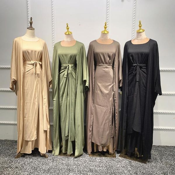 dress ethnic clothing muslim hijab cardigan abaya 4 piece set fashion women's loose robe kaftan aa, Red
dress ethnic clothing muslim hijab cardigan abaya 4 piece set fashion women's loose robe kaftan aa, Red