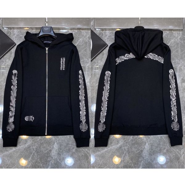 men's fashion brand jackets designer luxury zipper sweatshirts horseshoe cross print ch hoodies men women coat casual pullover loose h, Black;brown
men's fashion brand jackets designer luxury zipper sweatshirts horseshoe cross print ch hoodies men women coat casual pullover loose h, Black;brown