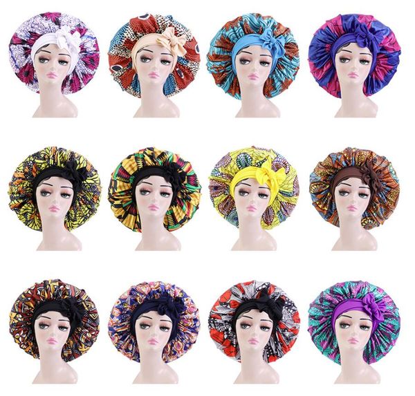 women's extra large hair cap for sleeping new african elastic artificial silk printed satin round hat chemo bonnet night turban, Blue;gray
women's extra large hair cap for sleeping new african elastic artificial silk printed satin round hat chemo bonnet night turban, Blue;gray