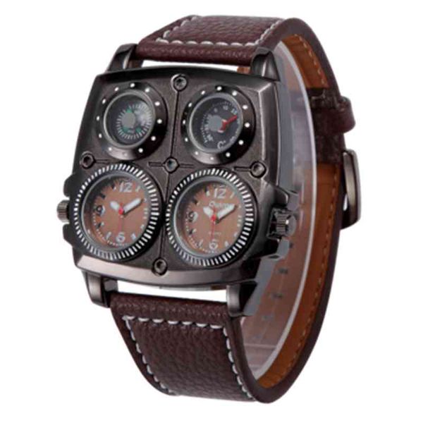 oulm 1140 sell brown man quartz exclusive genuine leather strap square compass giant casual wrist watch, Slivery;brown
oulm 1140 sell brown man quartz exclusive genuine leather strap square compass giant casual wrist watch, Slivery;brown