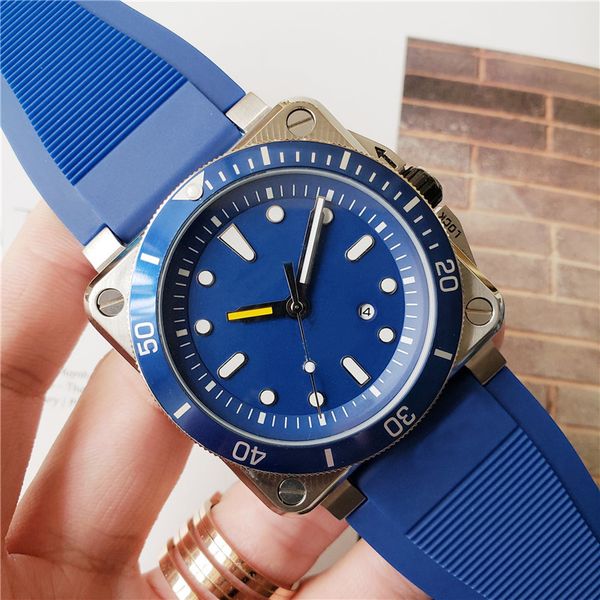 men's watch, stainless steel case, ceramic bezel, rubber strap, automatic,47mm, Slivery;brown
men's watch, stainless steel case, ceramic bezel, rubber strap, automatic,47mm, Slivery;brown