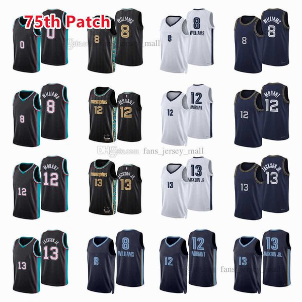 printed 75th patch city basketball jerseys ja 12 morant jaren 13 jackson 8 ziaire williams de'anthony 0 melton jersey color black blue, Black;red
printed 75th patch city basketball jerseys ja 12 morant jaren 13 jackson 8 ziaire williams de'anthony 0 melton jersey color black blue, Black;red
