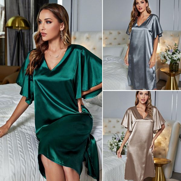 women underwear pajamas sets sleepwear summer nightwear summer suspender open-back leopard print wearable loungewear set homewear
women underwear pajamas sets sleepwear summer nightwear summer suspender open-back leopard print wearable loungewear set homewear
