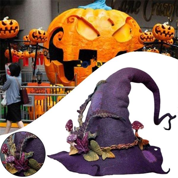 caps hats witch hat halloween easter party felt witch hats sharp pointed women caps warm autumn winter cap cosplay props halloween decor 220, Yellow
caps hats witch hat halloween easter party felt witch hats sharp pointed women caps warm autumn winter cap cosplay props halloween decor 220, Yellow