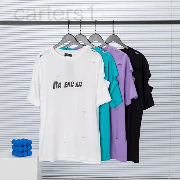 men's t-shirts designer bajia spring and summer 2022 men's women's style hole broken letter loose casual half sleeve t-shirt, White;black
men's t-shirts designer bajia spring and summer 2022 men's women's style hole broken letter loose casual half sleeve t-shirt, White;black