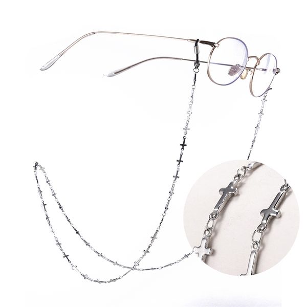 stainless steel cross sunglasses chain reading glasses strap gothic eyewear cord eyeglass neck rope gift for women men 220615
stainless steel cross sunglasses chain reading glasses strap gothic eyewear cord eyeglass neck rope gift for women men 220615