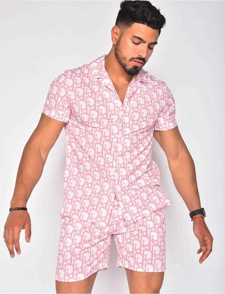 2022 men's tracksuits summer hawaii trend printing sets men shorts shirt clothing casual round collar floral beach short sleeve suit, Gray
2022 men's tracksuits summer hawaii trend printing sets men shorts shirt clothing casual round collar floral beach short sleeve suit, Gray