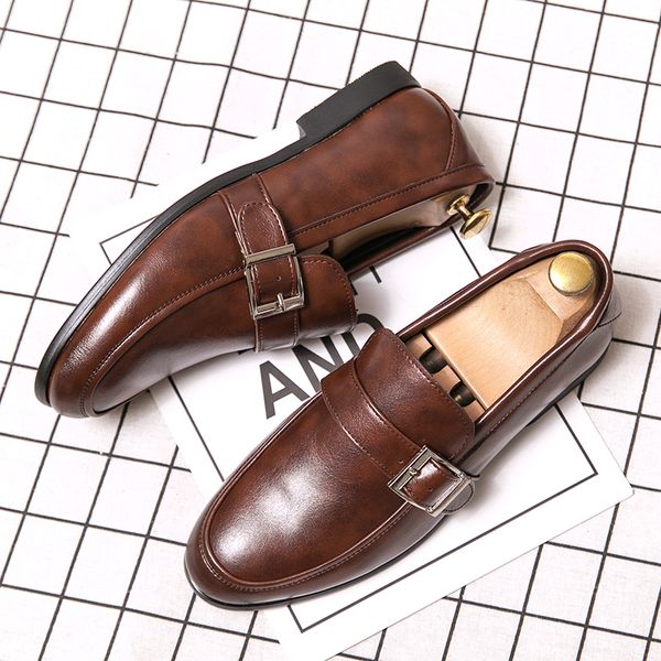 men shoes leather concise oxford shoes men business dress formal wedding basic shoes men loafers party classic club, Black
men shoes leather concise oxford shoes men business dress formal wedding basic shoes men loafers party classic club, Black