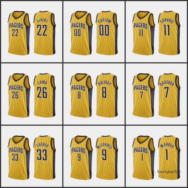 indiana's pacers's men caris levert malcolm brogdon justin holiday t.j. warren myles turner custom gold earned edition jersey swin, Black
indiana's pacers's men caris levert malcolm brogdon justin holiday t.j. warren myles turner custom gold earned edition jersey swin, Black