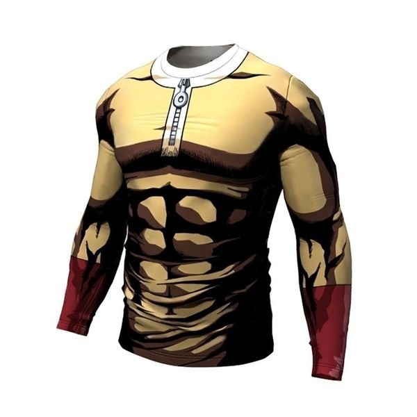 one punch man running tshirts men compression tight shirts gym sport training shirts bodybuilding long sleeves clothing male y200623, White;black
one punch man running tshirts men compression tight shirts gym sport training shirts bodybuilding long sleeves clothing male y200623, White;black