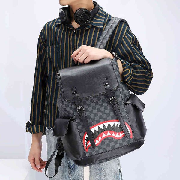 handbags bags chao brand backpack 2022 spring pu men's leisure double back high-capacity middle school bag
handbags bags chao brand backpack 2022 spring pu men's leisure double back high-capacity middle school bag