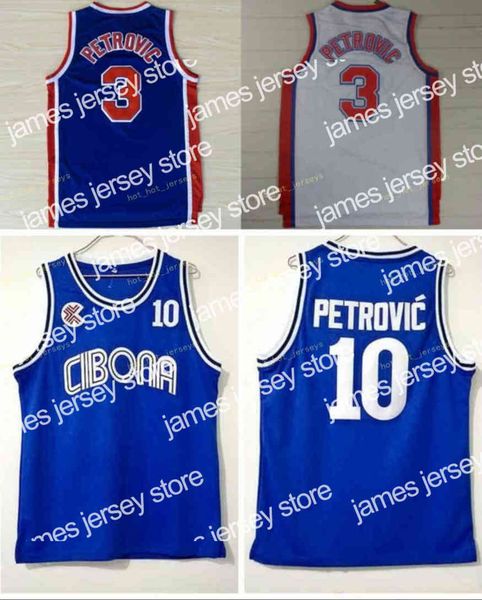 new vintage drazen 3 petrovic jerseys cibona zagreb college basketball drazen 10 petrovic jersey blue breathable sport shirt stitched, Black;red
new vintage drazen 3 petrovic jerseys cibona zagreb college basketball drazen 10 petrovic jersey blue breathable sport shirt stitched, Black;red