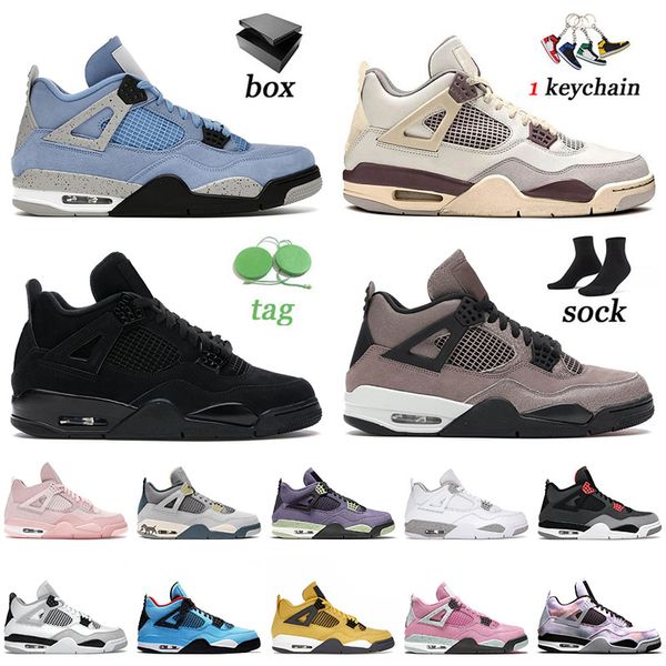 2022 arrival with box mens basketball shoes 4 4s iv university blue black cat taupe haze craft white oreo starfish pure money outdoor sports
2022 arrival with box mens basketball shoes 4 4s iv university blue black cat taupe haze craft white oreo starfish pure money outdoor sports