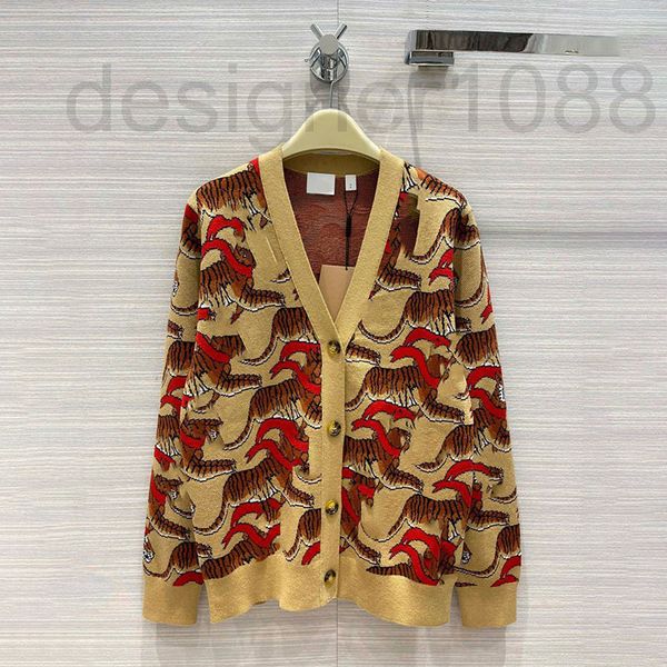 women's knits & tees designer 2022 new tiger design cardigan casual animal jacquard v-neck jacket spring and autumn men women s13r, White
women's knits & tees designer 2022 new tiger design cardigan casual animal jacquard v-neck jacket spring and autumn men women s13r, White