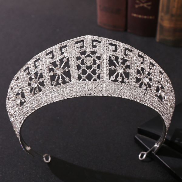 baroque silver color rhinestones crystal queen big crown bridal wedding tiara women beauty pageant diadem hair accessories 220804, Slivery;golden
baroque silver color rhinestones crystal queen big crown bridal wedding tiara women beauty pageant diadem hair accessories 220804, Slivery;golden
