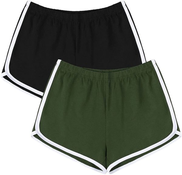2 pack cotton sport shorts yoga dance short pants summer athletic shorts a68r#, White;black
2 pack cotton sport shorts yoga dance short pants summer athletic shorts a68r#, White;black
