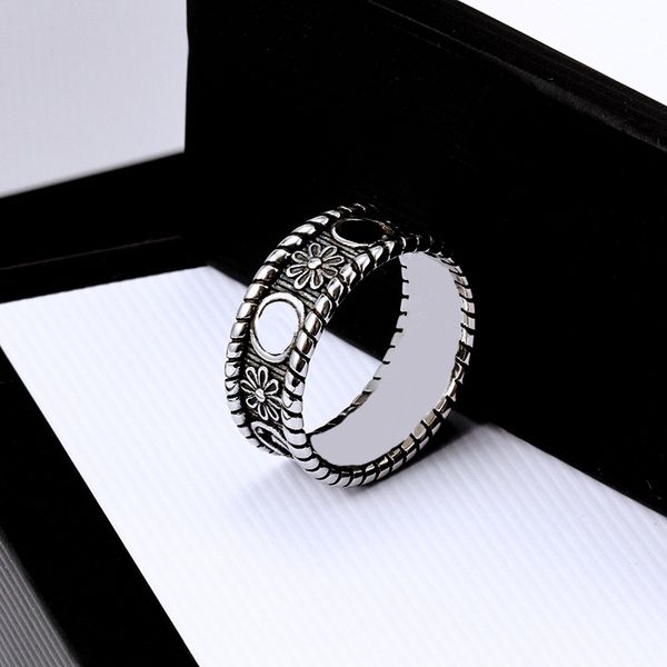 vintage ring punk mens womens designer jewwlry titanium steel retro hip hop fashion style band rings classic turquoise snake flower shape ch, Silver
vintage ring punk mens womens designer jewwlry titanium steel retro hip hop fashion style band rings classic turquoise snake flower shape ch, Silver