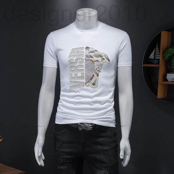 men's t-shirts designer short sleeved t-shirt men's solid color round neck cotton with autumn trend slim fitting embroidery bottom, White;black
men's t-shirts designer short sleeved t-shirt men's solid color round neck cotton with autumn trend slim fitting embroidery bottom, White;black
