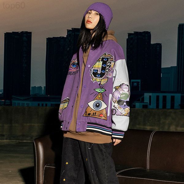 men's hoodies & sweatshirts designer eye print coat women's national fashion spring and autumn 2022 new couple student baseball ja, Black
men's hoodies & sweatshirts designer eye print coat women's national fashion spring and autumn 2022 new couple student baseball ja, Black