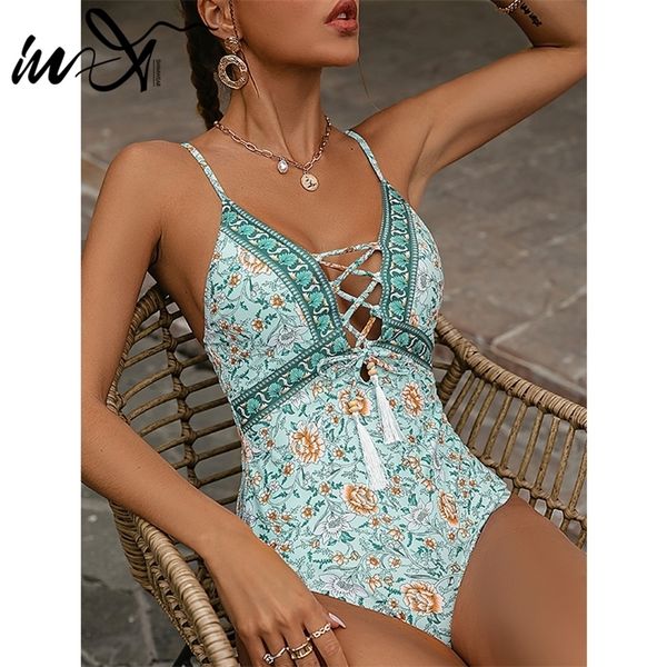 in-x floral print swimsuit women bandage tassel swimwear female backless monokini vintage bathing suit bodysuit 220505, White;black
in-x floral print swimsuit women bandage tassel swimwear female backless monokini vintage bathing suit bodysuit 220505, White;black