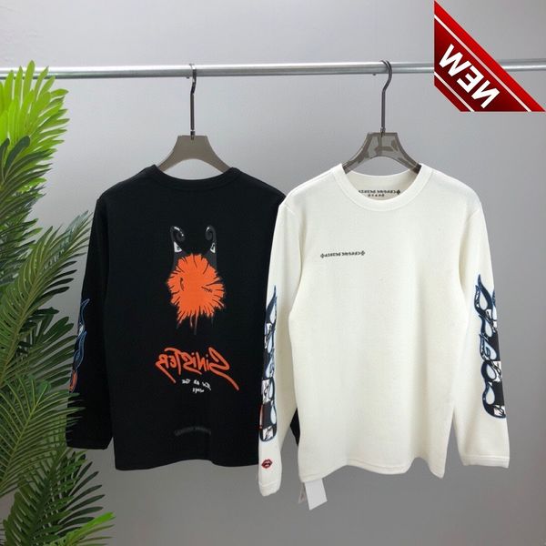 autumn winter new ch crowe round neck sweater men's cross sanskrit printing trendy br for men and women, Black
autumn winter new ch crowe round neck sweater men's cross sanskrit printing trendy br for men and women, Black