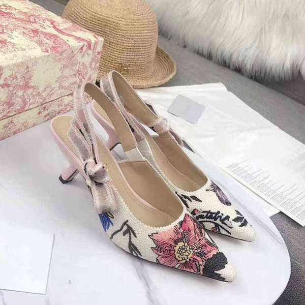 designer women's high heel casual shoes 2022 high-heeled thin heel pointed embroidery back empty sandals kitten heel bow flat sole wome, Black
designer women's high heel casual shoes 2022 high-heeled thin heel pointed embroidery back empty sandals kitten heel bow flat sole wome, Black