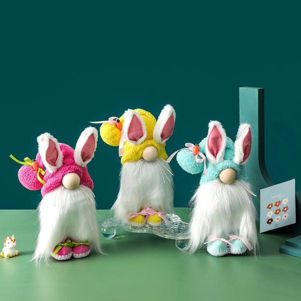 easter long ears rabbit plush animals standing faceless doll dwarf window home ornament christmas easter decoration
easter long ears rabbit plush animals standing faceless doll dwarf window home ornament christmas easter decoration