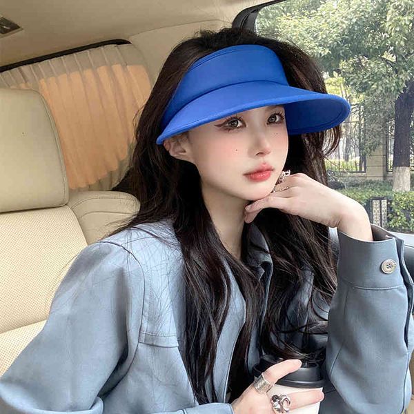 hats same sunshade at night women's summer travel sunscreen outdoor cycling anti ultraviolet empty sun, Blue;gray
hats same sunshade at night women's summer travel sunscreen outdoor cycling anti ultraviolet empty sun, Blue;gray