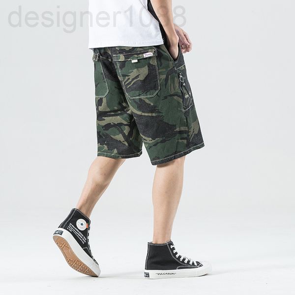 men's pants designer work pants men's summer zipper camouflage brand loose casual shorts versatile trend street 826f, Black 
men's pants designer work pants men's summer zipper camouflage brand loose casual shorts versatile trend street 826f, Black