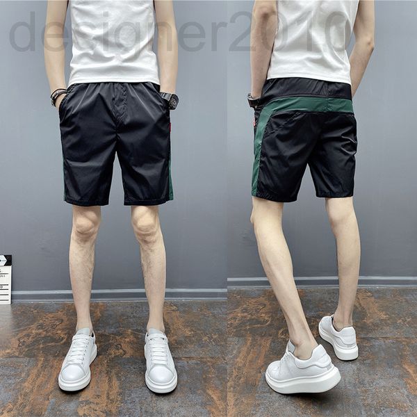 men's shorts designer summer splicing thin shorts slim fit casual pants ice harlan couple fashion net red three-part f84u, White;black
men's shorts designer summer splicing thin shorts slim fit casual pants ice harlan couple fashion net red three-part f84u, White;black