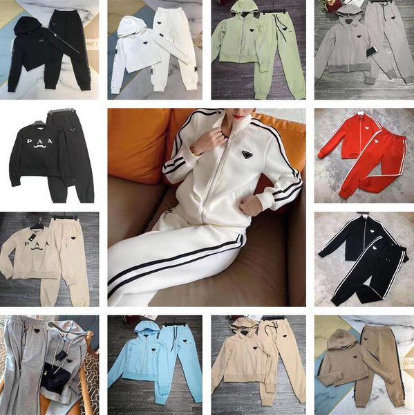 2022 womens prada tracksuits with metal triangle standard pants spring and autumn sports sweater suit jogging hoodie pants suit women sports, White
2022 womens prada tracksuits with metal triangle standard pants spring and autumn sports sweater suit jogging hoodie pants suit women sports, White