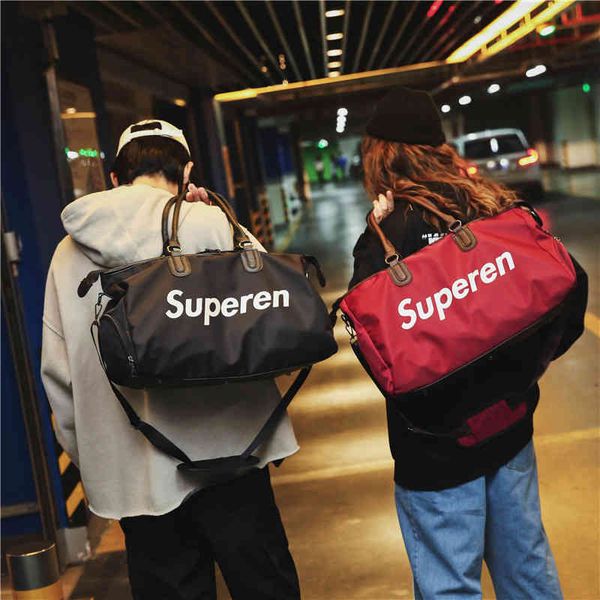 new fashion letters men's and women's one shoulder travel bag shoes contrast color student sports fitness luggage purse outlet
new fashion letters men's and women's one shoulder travel bag shoes contrast color student sports fitness luggage purse outlet