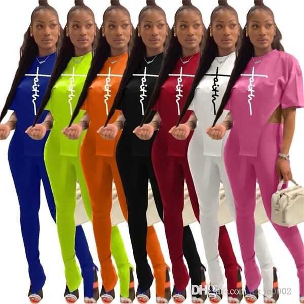 designer women two piece pants set short sleeve crop irregular split letter printed leggings outfits streetwear clothing, White
designer women two piece pants set short sleeve crop irregular split letter printed leggings outfits streetwear clothing, White