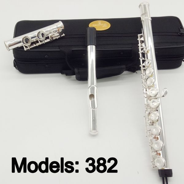 flute 382 silver plated professional flute instrument intermediate student flutes c leg 16 holes closed e key
flute 382 silver plated professional flute instrument intermediate student flutes c leg 16 holes closed e key