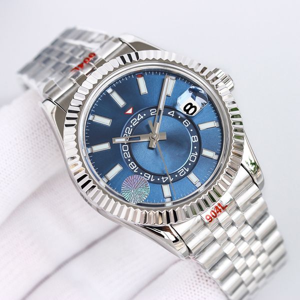 watch mens watch automatic mechanical watches stainless steel strap classic design scratch resistant six colors 42mm fashion wristwatch, Slivery;brown
watch mens watch automatic mechanical watches stainless steel strap classic design scratch resistant six colors 42mm fashion wristwatch, Slivery;brown