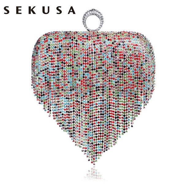 sekusa tassel s day clutch with finger ring diamonds evening bags chain shoulder for evening dress wallet 220531
sekusa tassel s day clutch with finger ring diamonds evening bags chain shoulder for evening dress wallet 220531