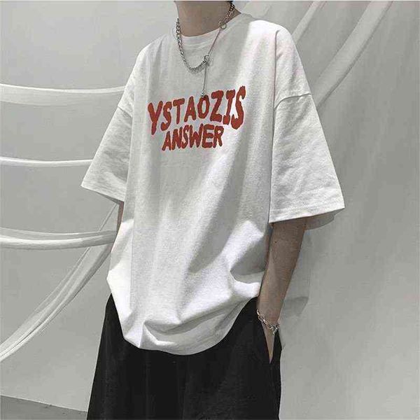 designer men's t-shirt letter short men's t-shirt ins trend simple and versatile summer clothes fashion brand loose high street ha, White;black
designer men's t-shirt letter short men's t-shirt ins trend simple and versatile summer clothes fashion brand loose high street ha, White;black