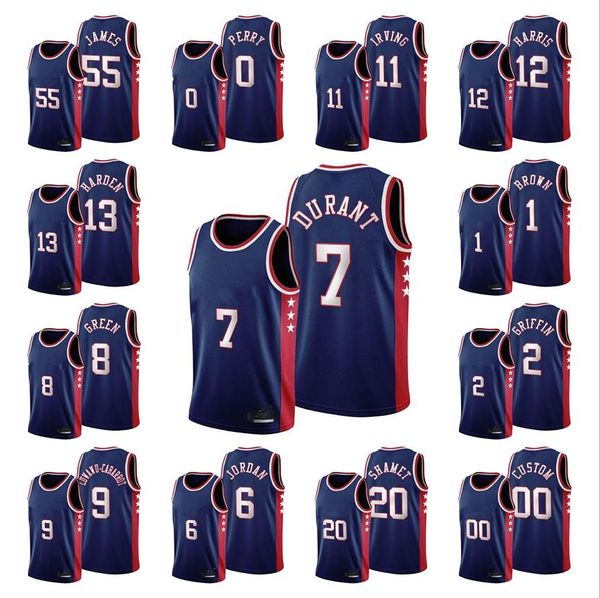 75th jersey kevin durant 7 james harden 13 kyrie irving 11 griffin joe harris navy brooklyn 2021-22 blue custom baketball jersey, Black;red
75th jersey kevin durant 7 james harden 13 kyrie irving 11 griffin joe harris navy brooklyn 2021-22 blue custom baketball jersey, Black;red