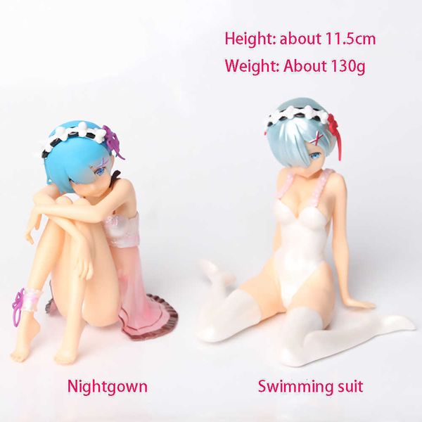 huiya01 11cm re zero kara hajimeru lsekai seikatsu swimming suit nightgown scale action figure pvc girl collection model toy q0622
huiya01 11cm re zero kara hajimeru lsekai seikatsu swimming suit nightgown scale action figure pvc girl collection model toy q0622