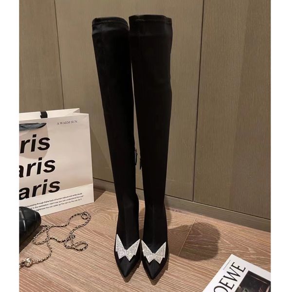 women horseshoe heel boots black pointed toe boots amina muadi over knee desert boots radiant crystal winter shoes size us4-11 no389
women horseshoe heel boots black pointed toe boots amina muadi over knee desert boots radiant crystal winter shoes size us4-11 no389