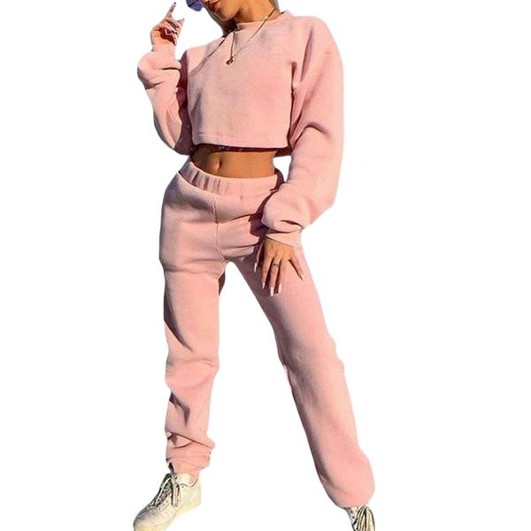 fashion women ladies cropped velvet pants long sleeve elastic shirt sports slimming loose trousers sets pink gray green women's tracksu
fashion women ladies cropped velvet pants long sleeve elastic shirt sports slimming loose trousers sets pink gray green women's tracksu