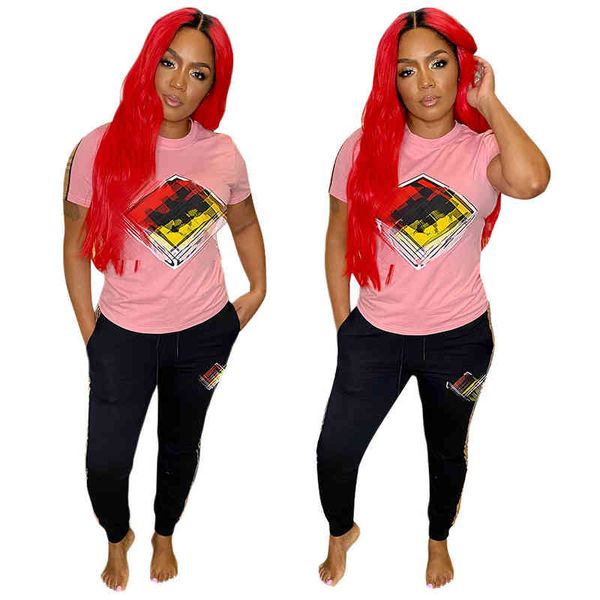 q6003 football skateboard skiing women's sportswear fashion simple letter print loose round neck short sleeved bottom trousers two-piec, White
q6003 football skateboard skiing women's sportswear fashion simple letter print loose round neck short sleeved bottom trousers two-piec, White
