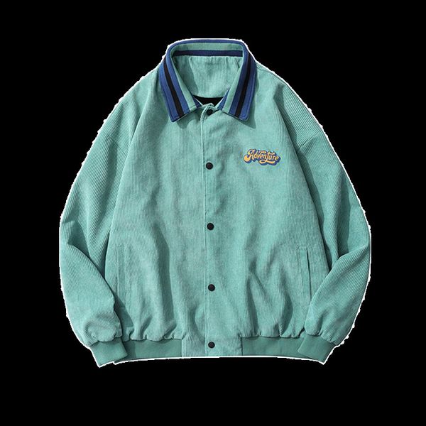 american bomber jacket men varsity jackets corduroy letter embroidery vintage streetwear couple harajuku baseball coats t220716, Black;brown
american bomber jacket men varsity jackets corduroy letter embroidery vintage streetwear couple harajuku baseball coats t220716, Black;brown