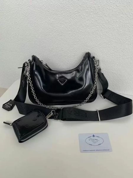 three in one bag for both men and women luxurys designers genuine leather bags the single shoulder, Black;red
three in one bag for both men and women luxurys designers genuine leather bags the single shoulder, Black;red