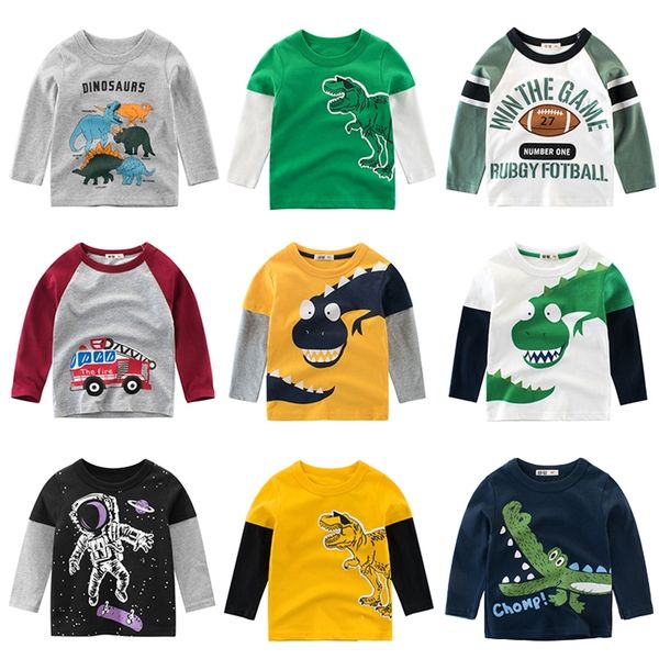 kids clothing t shirts print girls boys cotton children dinosaur shirt baby toddler cartoon full long sleeves clothes 220721, Blue
kids clothing t shirts print girls boys cotton children dinosaur shirt baby toddler cartoon full long sleeves clothes 220721, Blue