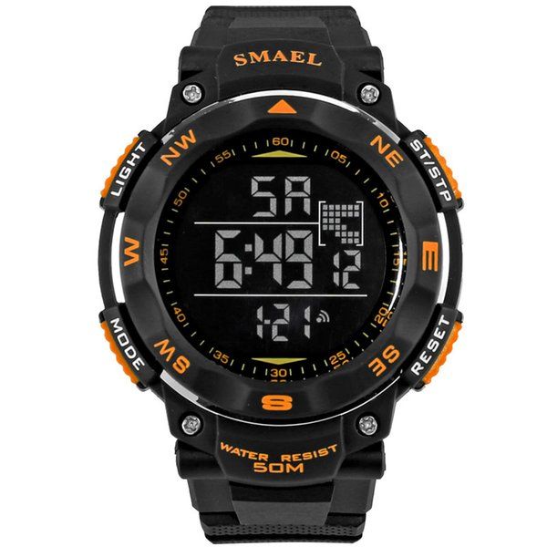 2022 smael watches 50m waterproof sport casual electronics wristwatches 1235 dive swimming watch led clock digital gift c4, Slivery;brown
2022 smael watches 50m waterproof sport casual electronics wristwatches 1235 dive swimming watch led clock digital gift c4, Slivery;brown