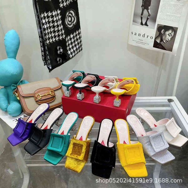 sandals in spring and summer of , the square buckle high-heeled slippers wear sheepskin thin heel open toe muller, Black
sandals in spring and summer of , the square buckle high-heeled slippers wear sheepskin thin heel open toe muller, Black